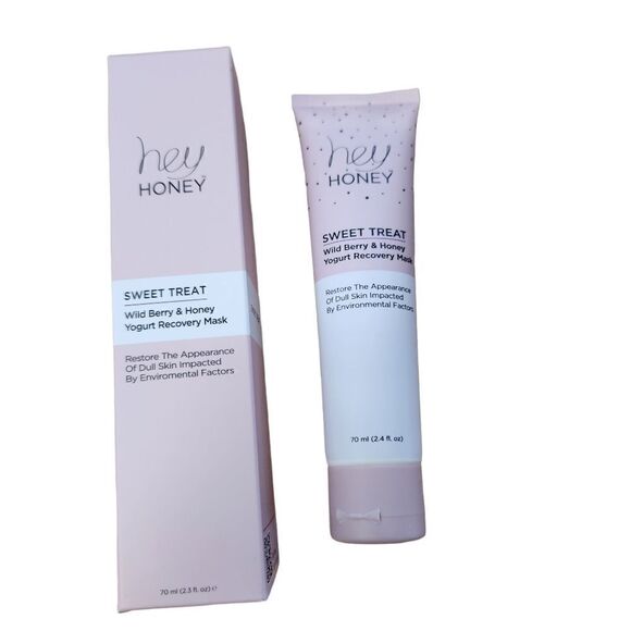 Hey Honey Sweet Treat Wild Berry & Honey Yogurt Recovery Mask 2.3 fl.oz - Picture 1 of 6